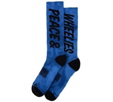 Шкарпетки TLD MENS PERFORMANCE SOCKS; PEACE & WHEELIES [COBALT] L/XL