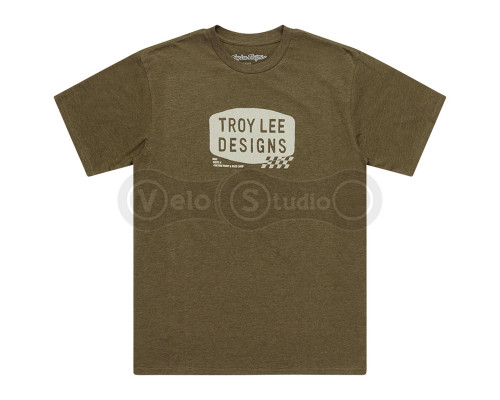 Футболка TLD SHORT SLEEVE TEE; STAMP [OLIVE HEATHER] LG