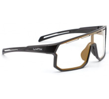 Очки LYNX Bismarck PH B, matt Black1/Smoke with Gold Revo - Фотохромные (1-3 кат)