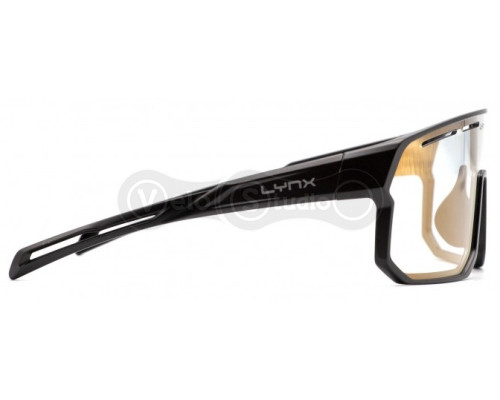 Окуляри LYNX Bismarck PH B, matt Black1/Smoke with Gold Revo - Фотохромні (1-3 кат)