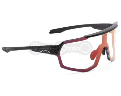Очки LYNX Tucson 2 PH B, Matt Black/Smoke/Black Red Revo - Фотохромные (1-3 кат)
