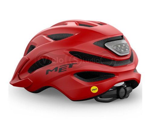 Шолом MET CROSSOVER MIPS CE RED | GLOSSY M (52-59)