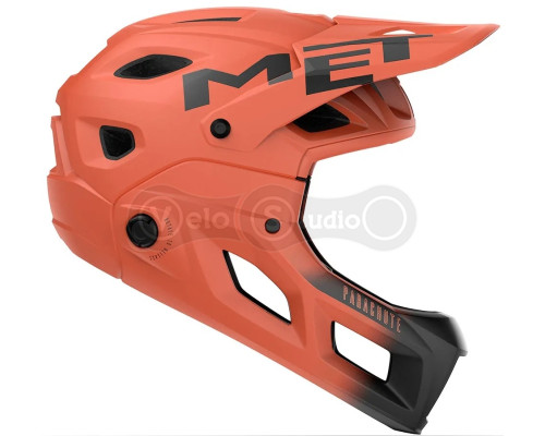 Шолом MET PARACHUTE MCR MIPS CE RUST BLACK | MATT M (56-58)