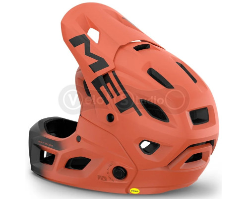 Шолом MET PARACHUTE MCR MIPS CE RUST BLACK | MATT M (56-58)