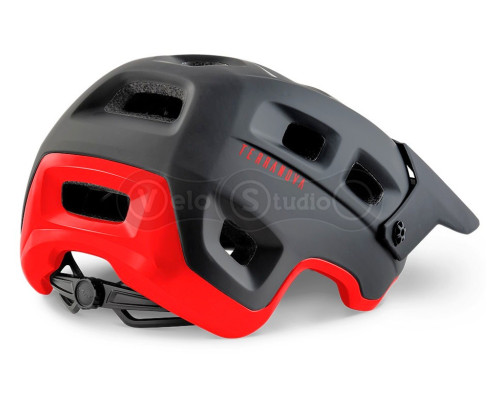 Вело шолом MET Terranova Black Red Matt Glossy S (52-56 см)