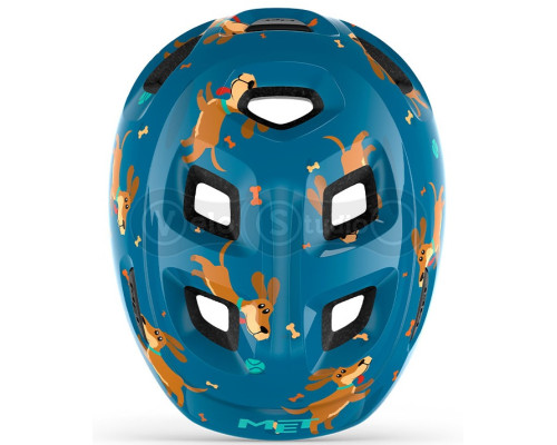 Шлем MET HOORAY CE BLUE TECKEL | GLOSSY XS (46-52)