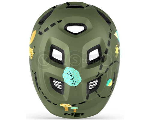 Шолом MET HOORAY CE GREEN FORESTS | GLOSSY S (52-55)