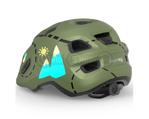 Шолом MET HOORAY CE GREEN FORESTS | GLOSSY S (52-55)