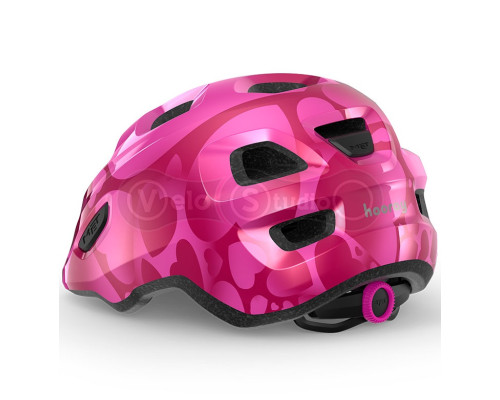 Шолом MET HOORAY CE PINK HEARTS | GLOSSY XS (46-52)