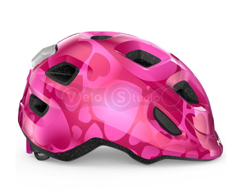 Шолом MET HOORAY MIPS CE PINK HEARTS | GLOSSY XS (46-52)