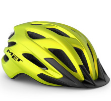 Вело шолом MET Crossover CE Lime Yellow Metallic | Matt XL (60-64)