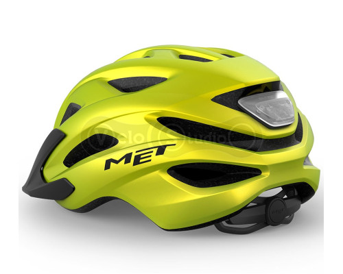 Вело шолом MET Crossover CE Lime Yellow Metallic | Matt XL (60-64)