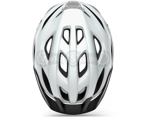Вело шолом MET Crossover CE White | Matt XL (60-64)