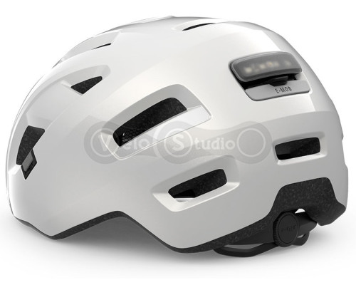 Шолом MET E-MOB CE WHITE | GLOSSY L (58-61)