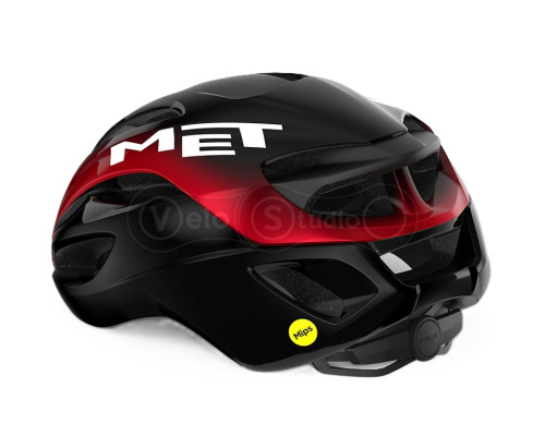 Шлем MET RIVALE MIPS CE BLACK RED METALLIC | GLOSSY S (52-56)