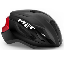 Шолом MET STRALE CE BLACK RED METALLIC | GLOSSY S (52-56)