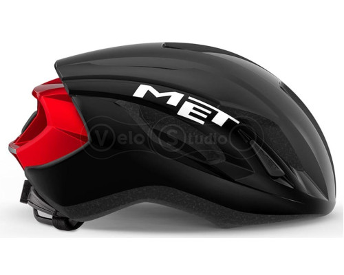 Шолом MET STRALE CE BLACK RED METALLIC |