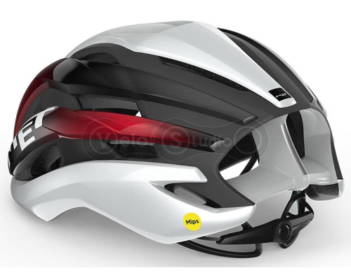 Шолом MET TRENTA MIPS CE WHITE BLACK RED METALLIC | GLOSSY S (52-56)