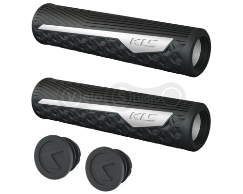 Грипсы KLS Advancer черный-белый