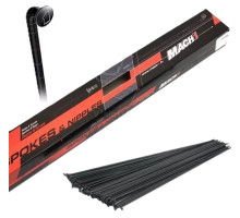 Спицы Mach1 GALVA черный 2/290/ 100шт