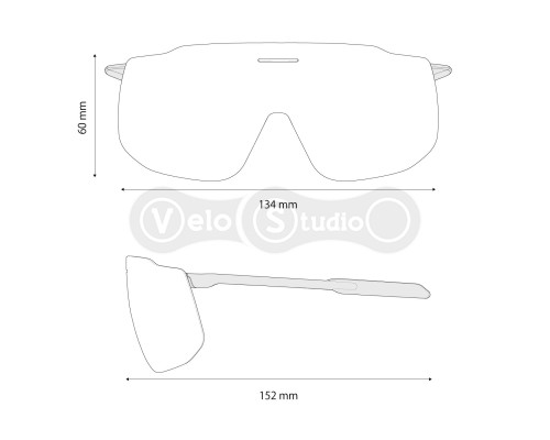 Очки SHIMANO S-PHYRE SL RIDESCAPE ROAD, прозрачные