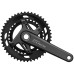 Шатуны Shimano FC-U6030-2, CUES, интегрированная ось, 170мм, 46X32T, 9-11 скоростей