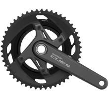 Шатуны Shimano FC-U6040-2, CUES, интегрированная ось, 175мм, 50X34T, 9-11 скоростей