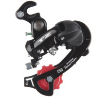 Переключатель задний Shimano RD-TZ500-B TOURNEY 6 скоростей, крюк
