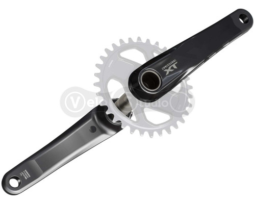 Шатуны Shimano FC-M8200-1 DEORE XT, Hollowtech II 170мм без звезды, CL-55мм без каретки