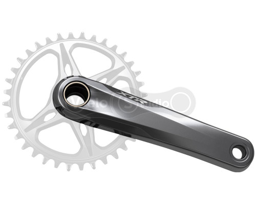 Шатуни Shimano FC-M9100-1 XTR, Hollowtech II 170мм, без зірки, CL-52мм, без каретки