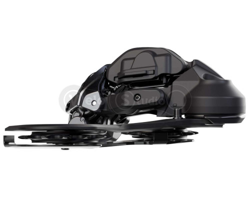 Переключатель задний Shimano RD-M8250-SGS Di2 DEORE XT SHADOW+ 12 скоростей, длинный рычаг