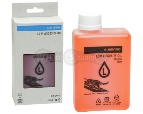 Минеральная жидкость низкой вязкости Shimano для гидравлических тормозов, 500мл