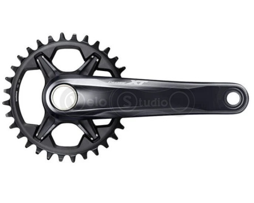 Шатуны Shimano FC-M8120-1 DEORE XT, Hollowtech II 170мм, 34T, CL-55мм без каретки