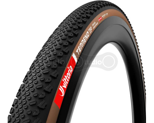 Покришка Vittoria Terreno T50 Mixed Gravel Endurance 700x45c, бежева боковина