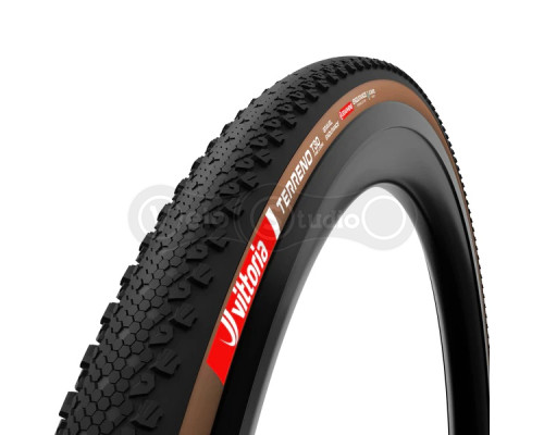 Покришка Vittoria Terreno T30 Fine Loose Gravel Endurance 700x40c, бежева боковина