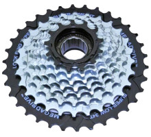 Трещотка SunRace MFM56 8CV E, 8 скоростей, 13-34T, Black