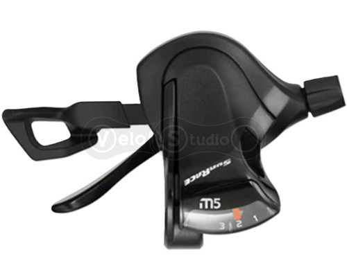 Манетка SunRace DLM513 L3, ліва, на 3 швидкості з дисплеєм передач