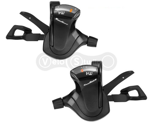 Манетки SunRace DLM403 R8/L3, ліва/права, на 8/3 швидкостей