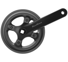 Шатуны SunRace FCM80V под квадрат, 170 мм, 34T, 96BCD, на 11/10/9 скоростей, черные