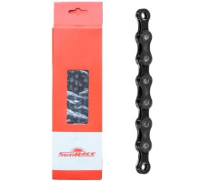 Цепь SunRace CNM84 B Black 8 скоростей, 116 звеньев, с замком