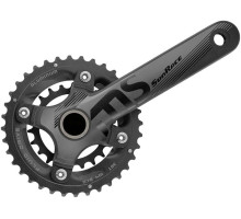 Шатуны SunRace FCMS66 Hollowtech, 175 мм, 36-22T, 104/64BCD, алюминиевая звезда