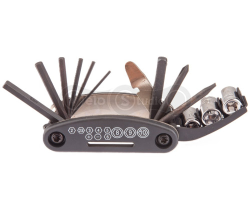 Мультитул Kenli KL-9801, сталь, 13 інструментів