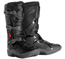 Детские мотоботы LEATT 3.5 Junior Boot [Black/Grey], US5
