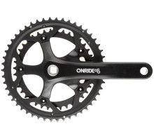 Шатуны ONRIDE Duet 1020, под квадрат, 170 мм, 39-50Т, BCD 130 мм, на 10/9 скоростей