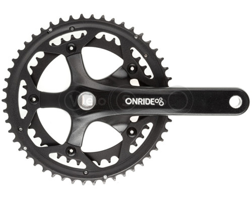 Шатуны ONRIDE Duet 1020, под квадрат, 170 мм, 39-50Т, BCD 130 мм, на 10/9 скоростей