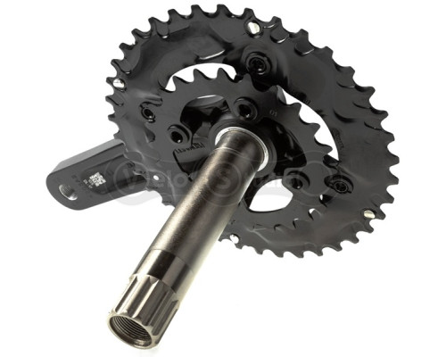 Шатуны ONRIDE Duet Pro 1010, Hollowtech, 170 мм, 24-38Т, BCD 104/64, 10/9 ск, с кареткой