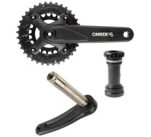 Шатуни ONRIDE Duet Pro 1120, Hollowtech, 170 мм, 22-36Т, BCD 104/64, 11/10/9 ск., з кареткою