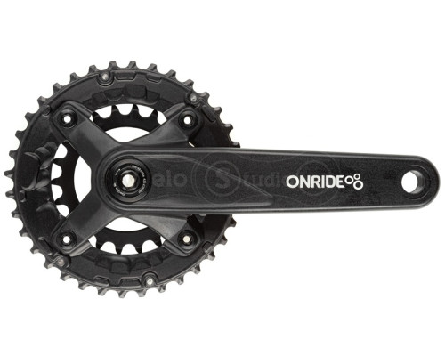 Шатуны ONRIDE Duet Pro 1120, Hollowtech, 170 мм, 22-36Т, BCD 104/64, 11/10/9 ск., с кареткой