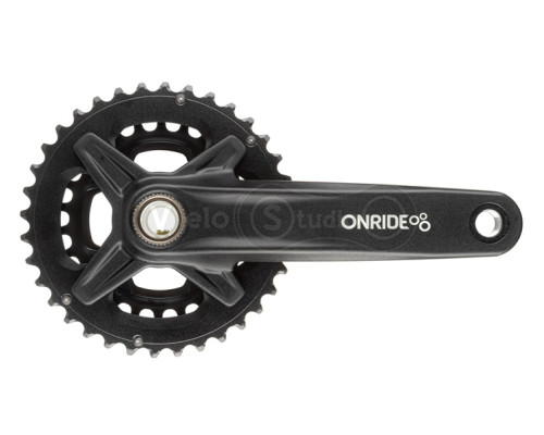 Шатуны ONRIDE Duet Pro 1210, Hollowtech, 170 мм, 26-36Т, BCD 104/64, 12/11 ск., с кареткой