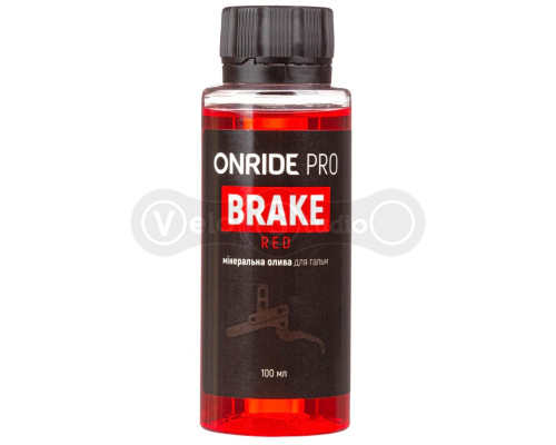 Гальмівна рідина ONRIDE PRO Brake RED 100 мл